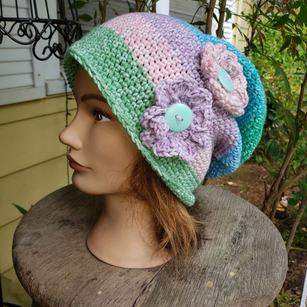 Handmade slouchy beanie